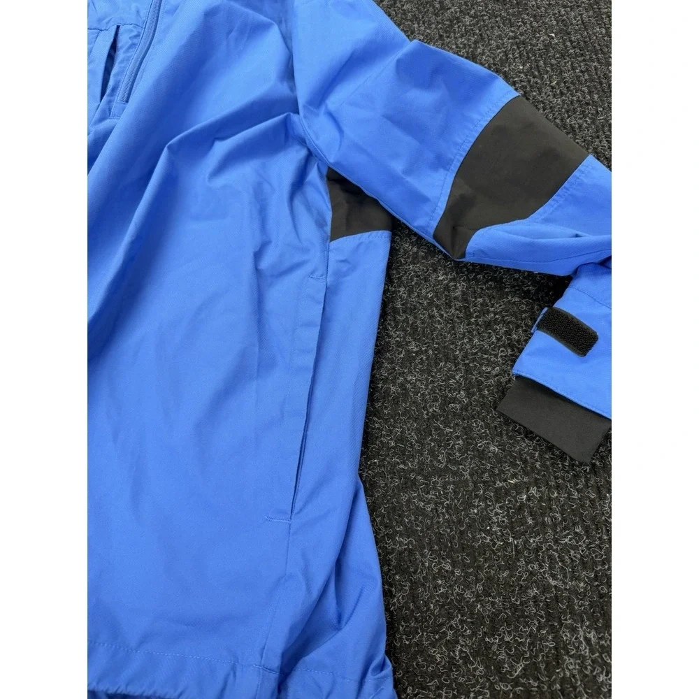 Callaway Weather Series 1/4 Zip Windbreaker Jacket Mens Small Blue Golf Pullover